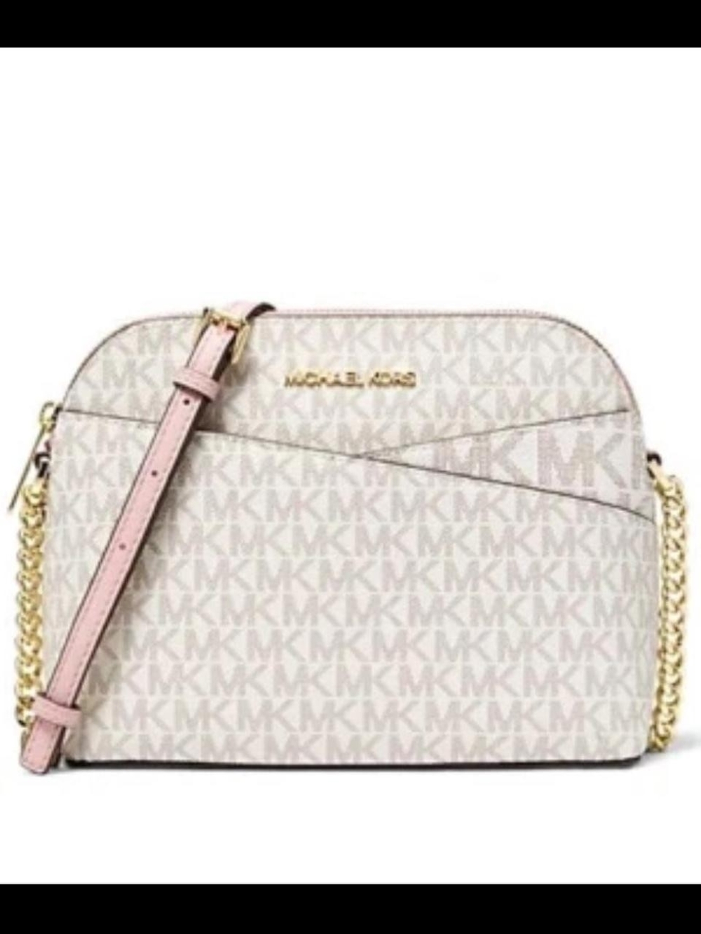 NWT Blush Pink Multi Jet Set Dome Crossbody
